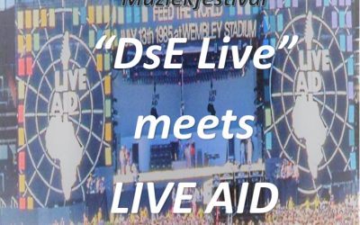 Muziekfestival “DsE Live” meets LIVE AID.